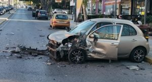 Βριλήσσια: Σήμερα το πρωί στην Λεωφόρο Πεντέλης είχαμε τροχαίο ατύχημα με τραυματισμούς επιβατών