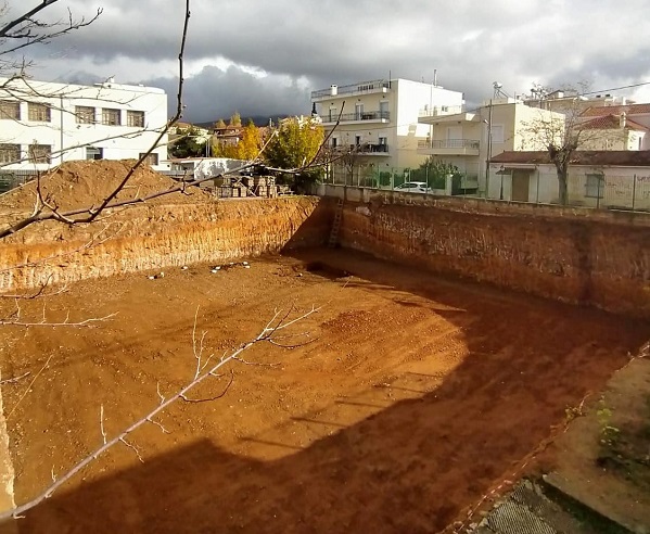 Κηφισιά : Προχωρούν με εντατικούς ρυθμούς οι εργασίες κατασκευής της νέας πτέρυγας  του 1ου Δημοτικού σχολείου Κηφισιάς