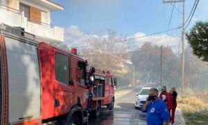 Πεντέλη : Φωτιά σε οικία στην οδό Μάρκου Μπότσαρη στα Μελίσσια σήμερα στις 11:30