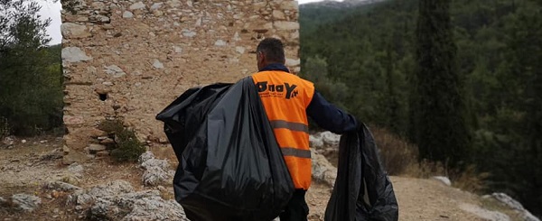 ΣΠΑΥ : Νέος καθαρισμός σε δασικά μονοπάτια και σε πληθώρα σημείων του βουνού