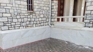 Βριλήσσια: Αντιγκράφιτι στο περίβολο χώρο του Ναού στην Εκκλησία της Αναλήψεως