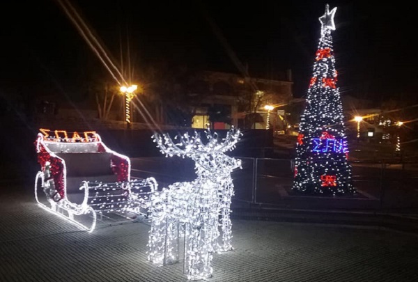 Σ.Π.Α.Π.: Φωτίστηκε το Χριστουγεννιάτικο Δέντρο του συνδέσμου στην Πλατεία Νέας Πεντέλης