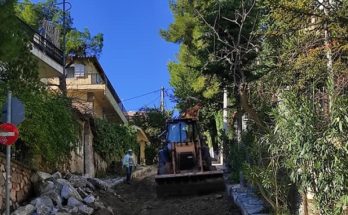 Πεντέλη: Συνεχίζονται μετά από παύση λίγων ημερών τα έργα για την συντήρηση του οδικού δικτύου