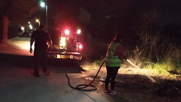 Σπάτα Αρτέμιδα : Καθάριζε το οικόπεδο του και έβαλε φωτιά για να κάψει τα χόρτα