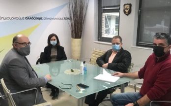 Περιφέρεια Αττικής: Συνάντηση εργασίας του Δήμαρχου με την αντιπεριφερειάρχη Βορείου Τομέα