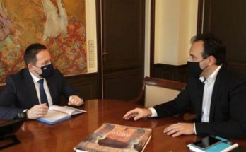 ΚΕΔΕ: Συνάντηση του Πρόεδρου με τον Αν. Υπουργού Εσωτερικών