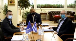 Μαρούσι: Συνάντηση Περιφερειάρχη Γ. Πατούλη με τον Δήμαρχο Αμαρουσίου Θ. Αμπατζόγλου για την υπογραφή έργων συνολικού προϋπολογισμού 1.2 εκ. ευρώ