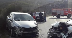 Πεντέλη: Σοβαρό ατύχημα με τραυματίες στο δρόμο προς Άγιο Πέτρο