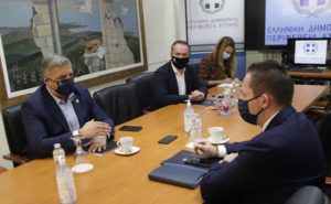 Περιφέρεια Αττικής: Συνάντηση εργασίας του Περιφερειάρχη Γ. Πατούλη με τον νέο Αν. Υπουργό Εσωτερικών αρμόδιο για θέματα Αυτοδιοίκησης Σ. Πέτσα