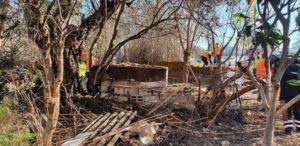 Χαλάνδρι: Επιχείρηση καθαρισμού του οικοπέδου των 30 στρ. στη Σαρανταπόρου