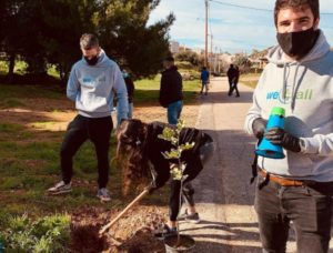 Αγία Παρασκευή:  Η Ομάδα Εθελοντών Νεολαίας δίνει το παράδειγμα