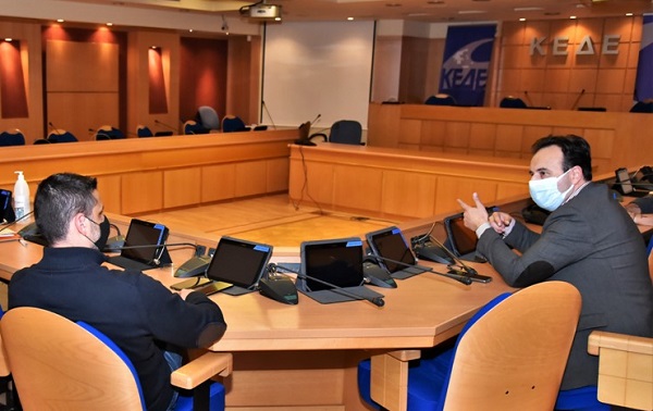 ΚΕΔΕ: Συνάντηση του Προέδρου της ΚΕΔΕ με το προεδρείο της Ελληνικής Ομοσπονδίας Tae Kwon Do
