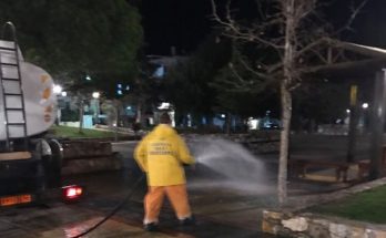 Πεντέλη : Ο Δήμος προχώρησε σε καθαριότητα και απολύμανση των γύρω δρόμων αλλά και την πλατεία στην Νέα Πεντέλη