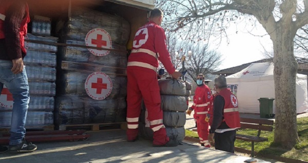 Ελληνικός Ερυθρός Σταυρός : Δράση για την ανακούφιση στους σεισμόπληκτους με αποστολή σημαντικής  ανθρωπιστικής βοήθειας
