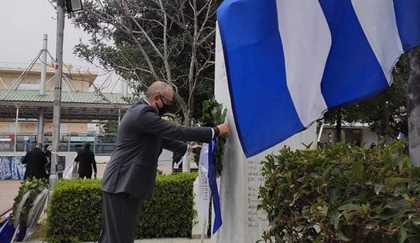 Ηράκλειο Αττικής: Εορτάστηκε σήμερα στο Δήμο η Εθνική Επέτειο της 25ης Μαρτίου και τα 200 χρόνια από την κήρυξη της Επανάστασης του 1821