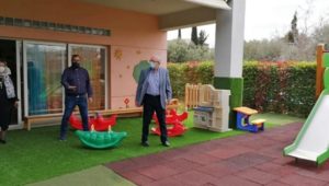 Μαρούσι: Ο Δήμαρχος Αμαρουσίου πραγματοποίησε Επιθεώρηση στους παιδικούς σταθμούς Πολυδρόσου, Σωρού και Κοκκινιάς όπου εκτελέστηκαν εργασίες ανακαίνισης