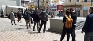 Μαρούσι: Παρουσία του Δημάρχου Αμαρουσίου συνεχίστηκε και σήμερα η δράση δωρεάν rapid τεστ στην πλατεία Ευτέρπης