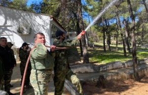 Πεντέλη: Συνεχίζετε με μεγάλη επιτυχία η εκπαίδευση  του ΣΣΕΕΦ Α’ Λόχος σε πρακτική πυρόσβεσης πολιτικής προστασίας