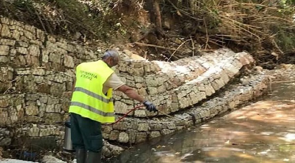 Περιφέρεια Αττικής ΠΕΒΤΑ: Σήμερα ξεκινά ο 2ος κύκλος υπολειμματικών βιολογικών ψεκασμών σε ρέματα του Βόρειου Τομέα