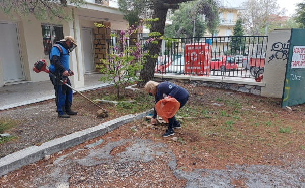 ΣΠΑΠ : Ομάδα εθελοντών του ΣΠΑΠ συνέδραμε τον Δήμο Πεντέλης σε δράση καθαρισμού στον χώρο του ΝΙΕΝ