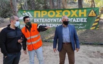 ΣΠΑΥ : Στον λόφο του Προφήτη Ηλία στην Ηλιούπολη τα συνεργεία καθάρισαν τα σπασμένα κλαριά και πεσμένα δέντρα της κακοκαιρίας «Μήδεια»