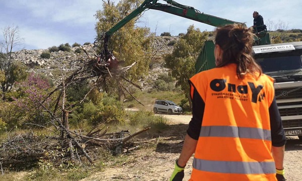 Με φορτηγόαρπάγη και προσωπικό ο Σύνδεσμος βρίσκετε συνεχώς βρίσκεται δίπλα στους Δήμους που επλήγησαν από την κακοκαιρία "Μήδεια",