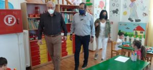 Μαρούσι : Επιθεώρηση του Δημάρχου Αμαρουσίου στους παιδικούς και βρεφονηπιακούς σταθμούς Κοκκινιάς, Κέντρου και Νέου Τέρματος