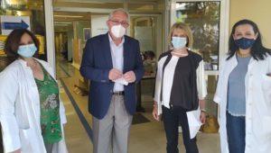 Μαρούσι: Στο Κέντρο Υγείας Αμαρουσίου εμβολιάστηκε ο Δήμαρχος Αμαρουσίου Θεόδωρος Αμπατζόγλου