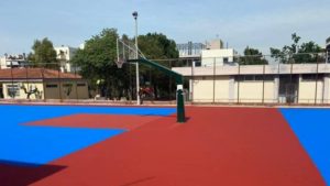 Μεταμόρφωση: Εργασίες ακρυλικής βαφής στα εξωτερικά γήπεδα μπάσκετ και βόλεϊ στο Κλειστό Γυμναστήριο Κ. Αρβανίτης «Γ.α.ο Κουκουβαούνων» Μεταμόρφωση: Εργασίες ακρυλικής βαφής στα εξωτερικά γήπεδα μπάσκετ και βόλεϊ στο Κλειστό Γυμναστήριο Κ. Αρβανίτης «Γ.α.ο Κουκουβαούνων»