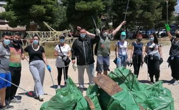 Νέα Ιωνία: Νέα επιτυχημένη δράση καθαρισμού από την ομάδα save your hood στο δάσος της ΕΥΔΑΠ