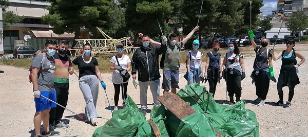 Νέα Ιωνία: Νέα επιτυχημένη δράση καθαρισμού από την ομάδα save your hood στο δάσος της ΕΥΔΑΠ