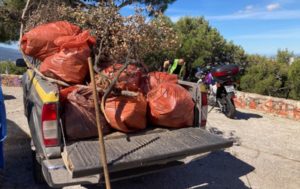 Πεντέλη: Εθελοντικός Καθαρισμός και antigraffiti στο Λόφο του Προφήτη Ηλία στη Νέα Πεντέλη