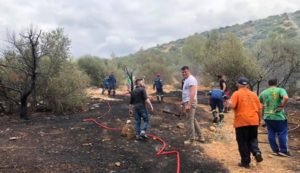 ΣΠΑΥ:  Πυρκαγία στην  περιοχή στην περιοχή της Αργυρούπολης σήμερα λίγο μετά τις 13:30