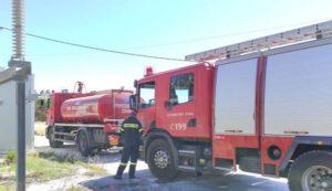 ΣΠΑΥ : Πυρκαγιά τις 14:00 στα σύνορα Ηλιούπολης και Αργυρούπολης στην περιοχή του ΚΥΤ.