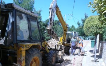 Ολοκληρώθηκε η κατασκευή αγωγού ακαθάρτων στην οδό Λευκωσίας  Δ.Ε. Κηφισιάς