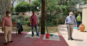 Μαρούσι : Αυτοψίες του Δημάρχου Αμαρουσίου σε έργα στις οδούς Μιλτιάδου, Ι. Δούση και στη Βορέειο Βιβλιοθήκη