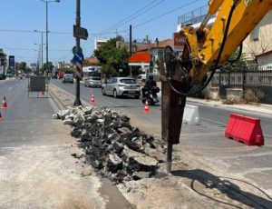 Περιφέρεια Αττικής:  Παρεμβάσεις στην κεντρική νησίδα της Πειραιώς στα Καμίνια με στόχο την ελαχιστοποίηση κινδύνου ατυχημάτων, από την Περιφέρεια