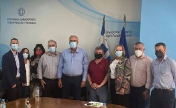 Με πρωτοβουλία του Γ.Γ Εσωτερικών συζητήθηκαν οι βασικοί άξονες για μόνιμες προσλήψεις προσωπικού στους δήμους με αντιπροσωπεία Γ.Γ. Δήμων της Αττικής