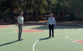 Παπάγου Χολαργού: Έτοιμο να παραδοθεί  προς χρήση τις επόμενες ημέρες, το ανοιχτό γήπεδο μπάσκετ «Χ. Χαντζόπουλος»