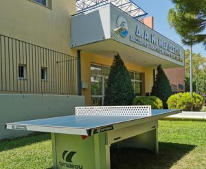Πεντέλη: Τοποθετηθήκαν τα πρώτα τραπέζια ping pong εξωτερικού χώρου