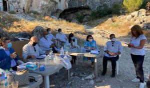 Πεντέλη: Λίνα Μενδώνη και Γιώργος Αμυράς επισκέφθηκαν το Αρχαίο Λατομείο, μετά από πρόσκληση της Δημάρχου Δήμητρας Κεχαγιά