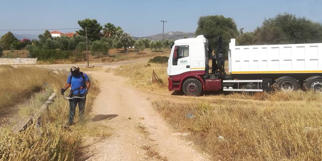 ΣΠΑΠ: Συνεχίζετε με γοργούς ρυθμούς η συνδρομή των καθαρισμών και αποψιλώσεων ξερών χόρτων του ΣΠΑΠ στους Δήμους – Μέλη