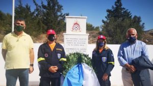 ΣΠΑΥ : Επιμνημόσυνη δέηση τελέσθηκε σήμερα στη μνήμη των αδικοχαμένων πυροσβεστών Παύλου Σκούρτη και Ανδρέα Μπόσινα