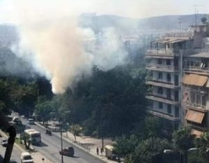 Στη φυλακή οδηγείται και η γυναίκα που συνελήφθη για εμπρησμό στο Πεδίον του Άρεως