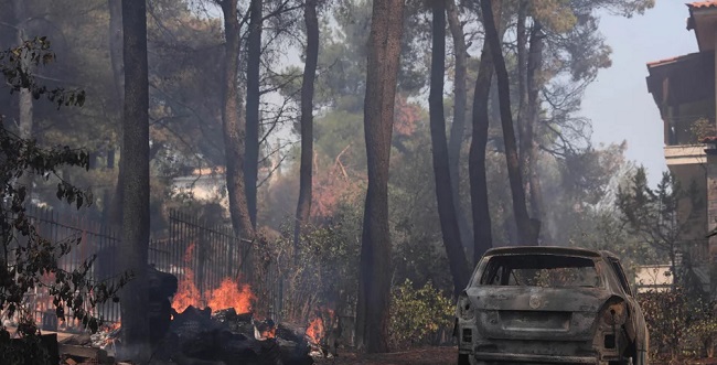 Διόνυσος: Το υπουργείο Προστασίας του Πολίτη και η Γενική Γραμματεία Πολίτικης Προστασίας  κήρυξαν σε κατάσταση έκτακτης ανάγκης τον Δήμο