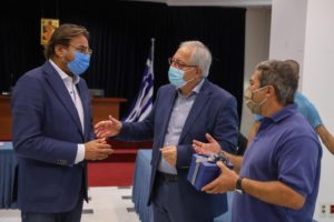 Μαρούσι : Bραβεύουσα του Παραολυμπιονίκη Αθανάσιου Γκαβέλα και του συνοδού του Σωτήρη Γκαραγκάνη για το Χρυσό μετάλλιο και παγκόσμιο ρεκόρ στο Τόκιο