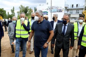 Περιφέρεια Αττικής: Τελέστηκε ο αγιασμός και η τοποθέτηση  του θεμέλιου λίθου για την κατασκευή του νέου Δημαρχιακού Μεγάρου