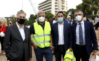 Περιφέρεια Αττικής: Τελέστηκε ο αγιασμός και η τοποθέτηση του θεμέλιου λίθου για την κατασκευή του νέου Δημαρχιακού Μεγάρου