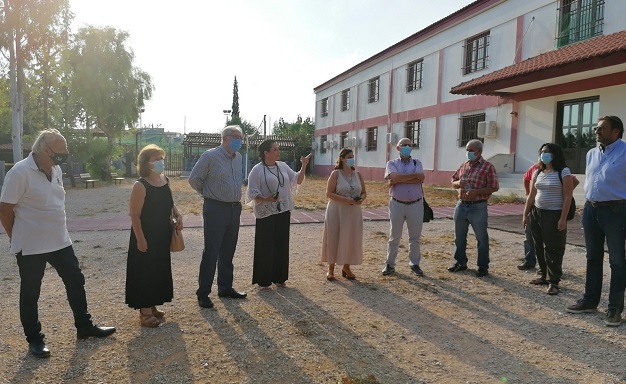 Μαρούσι: Επίσκεψη του Δημάρχου Αμαρουσίου Θεόδωρου Αμπατζόγλου στο Σικιαρίδειο Ίδρυμα
