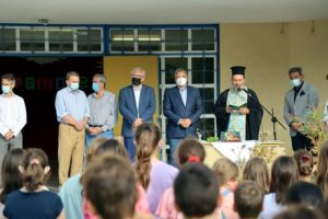Μαρούσι: Ο Δήμαρχος Αμαρουσίου εγκαινιάζει το νέο γήπεδο ποδοσφαίρου (5x5) στο 18ο Δημοτικό Σχολείο